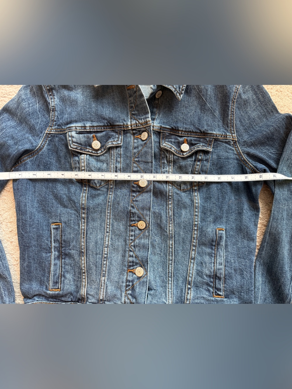 Old Navy Blue Jean Jacket Timeless Denim Design - Picture 5 of 5